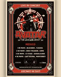 AVATAR \u2013 The Great Metal Circus \u2013 Mexico Tour 2024 | METALTOWER.NET