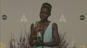 Oscars 2014 Winners Room: Lupita Nyong'o dedicates Oscar win to her  'amazing' parents